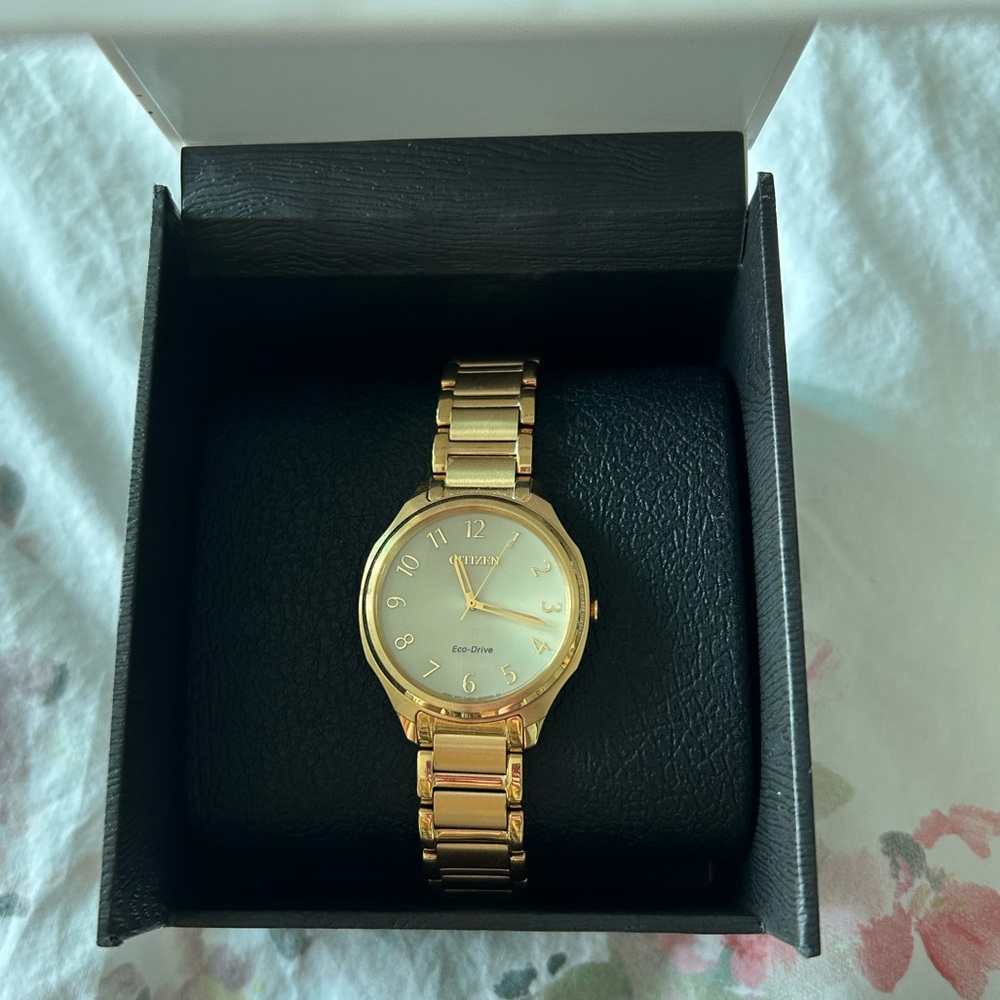 Citizen Gold Watch- Corso style